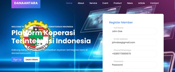 Danaantara Platform Koperasi Terintegrasi Indonesia Mahasura Taekwondo Club